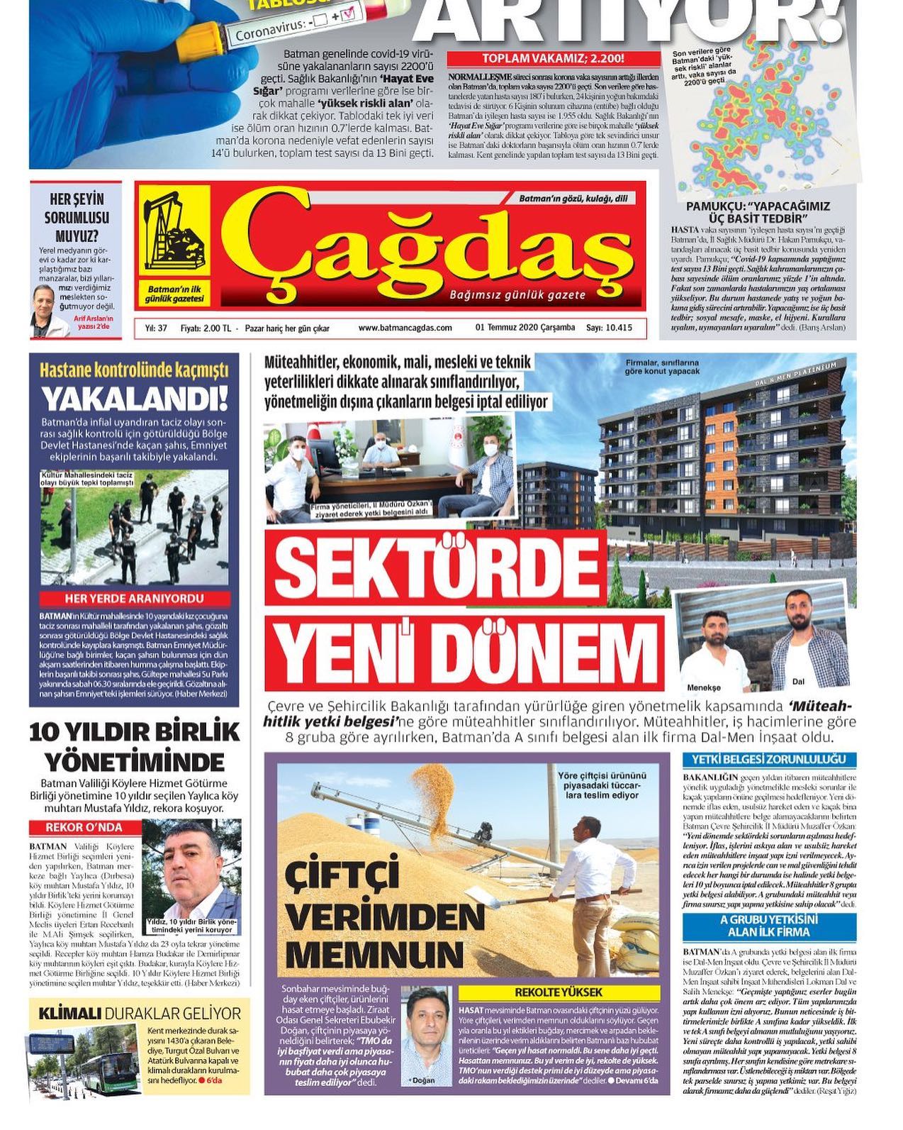 Batman Çağdaş Gazetesi