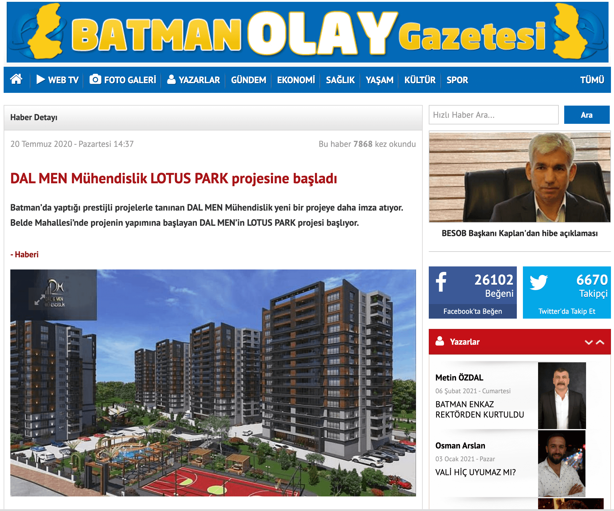 Batman Olay Gazetesi